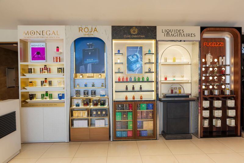 Ramón Monegal, Roja Parfums, Clive Christian, Liquides Imaginaires and Fugazzi units at Romance, Erbil